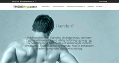 Desktop Screenshot of heberygcenter.dk